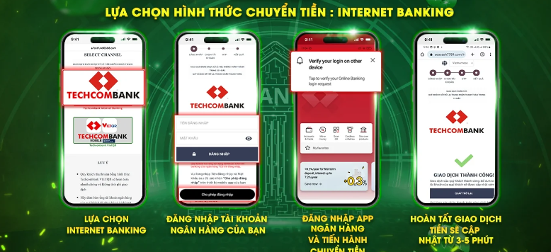 Meo chuyen tien qua Wealth pay nhanh nhat