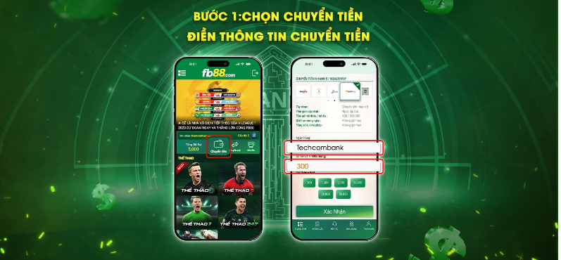 Cac buoc chuyen tien qua Wealth pay