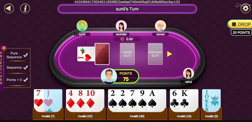 Bi quyet choi game Rummy 188Bet