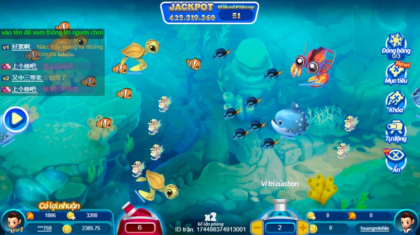 Quy tac choi game Fish Park FB88