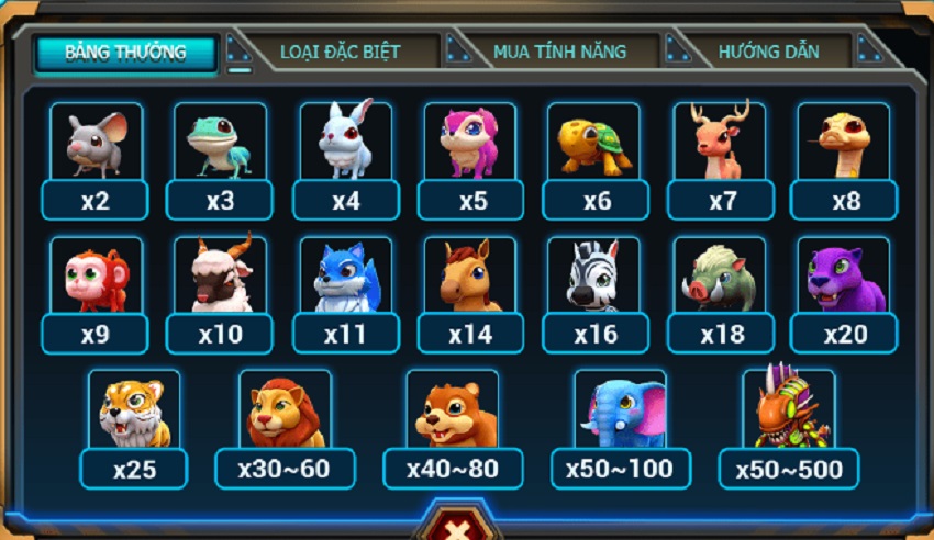 Luat choi game tho san nguoi ngoai hanh tinh JBO