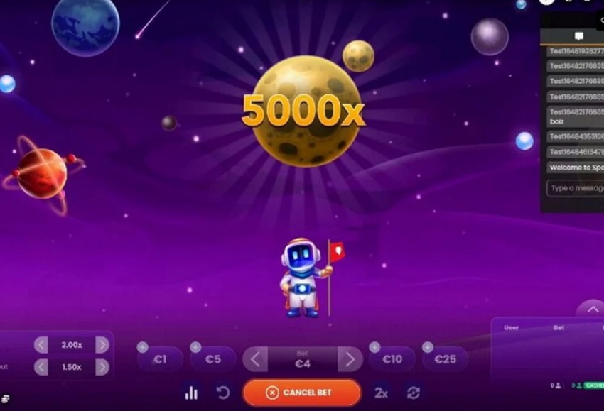 Chien thuat choi game Spaceman W88