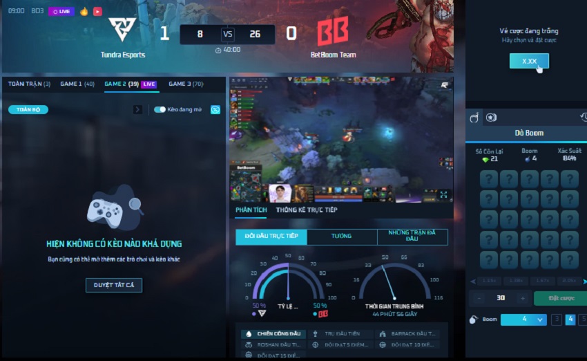 Tinh nang tai sanh TF Gaming W88 