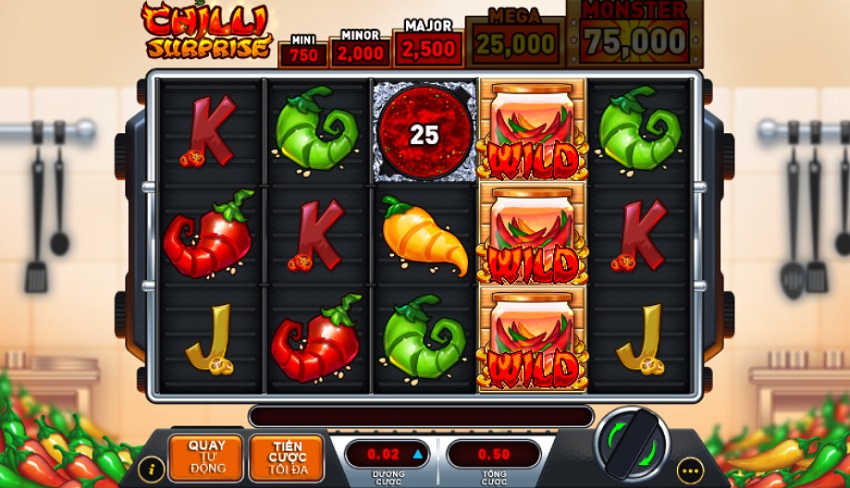 Cach choi game Chilli Surprise W88