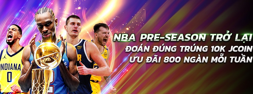 Khuyen mai Jbo thang 10/2025 giai dau NBA